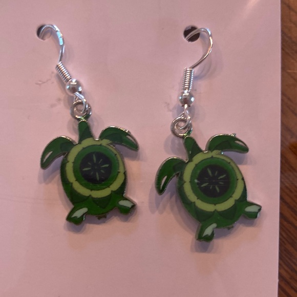 15. “Turtle” earrings. - Picture 3 of 3